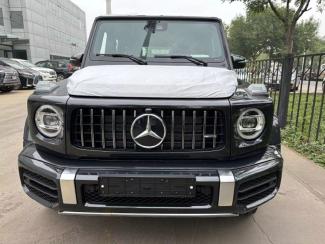 2023款 奔驰 G63 22轮 菱形格座椅 韩版 天津港最低价格！请联系周经理 18722211722 （同微信） 