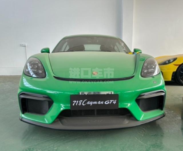 美规2022款 保时捷718 4.0L 手动 Cayman GT4
