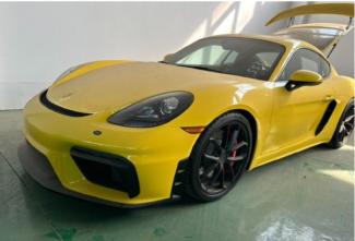 2022款 保时捷718 4.0L 手动 Cayman GT4 天津港最低价格！请联系周经理 18722211722 （同微信） 