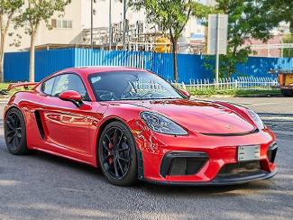 2022款 保时捷718 4.0L 手动 Cayman GT4 天津港最低价格！请联系周经理 18722211722 （同微信） 