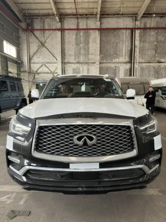 2023款 英菲尼迪QX80 5.6L 四驱 Luxe Sensory 7座 联系电话：15620023077 万经理{同微信} 可零首付 定金发车 大商无欺 无隐藏消费