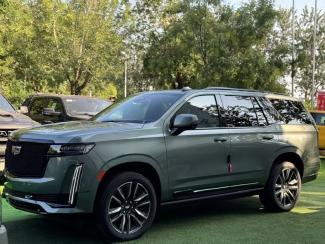 2024款 凯迪拉克凯雷德6.2L 标轴 四驱 Sport Platinum 海外直采 全国分期 13820818027 定金发车 视频看车