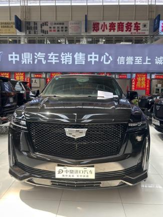 2024款 凯迪拉克凯雷德 3.0T 柴油 标轴 四驱 Sport Platinum 保税区最大商家（定金开票/定金发车）平行进口车试点企业