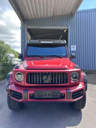 2023款 奔驰G63 4x4² 保税区最大商家（定金开票/定金发车）平行进口车试点企业