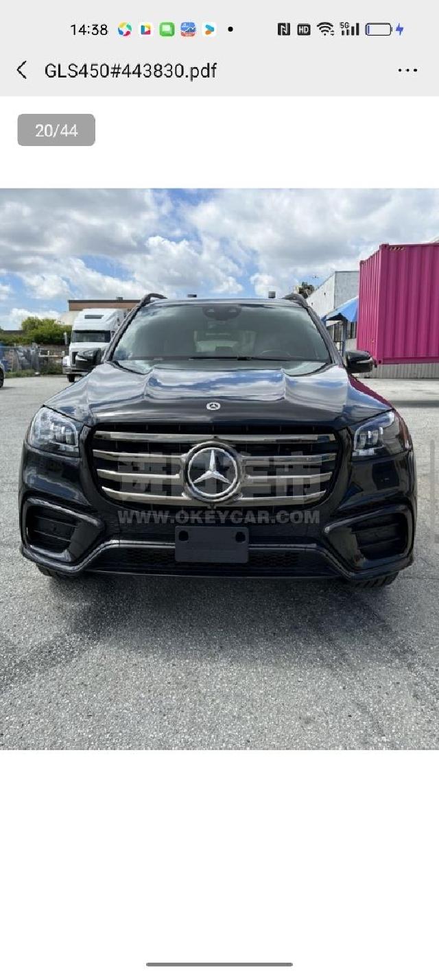 加版2025款 奔驰GLS450 7座 独家包 运动暗夜包 雷测包