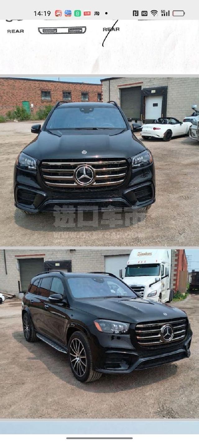 加版2025款 奔驰GLS450 7座 独家包 运动暗夜包 雷测包