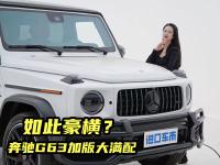 解析加版奔驰G63 AMG，熊猫配色大满配，实力毋庸置疑