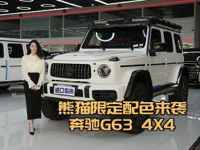 熊猫配色自带流量，奔驰G63 4X4碳纤维配置超亮眼